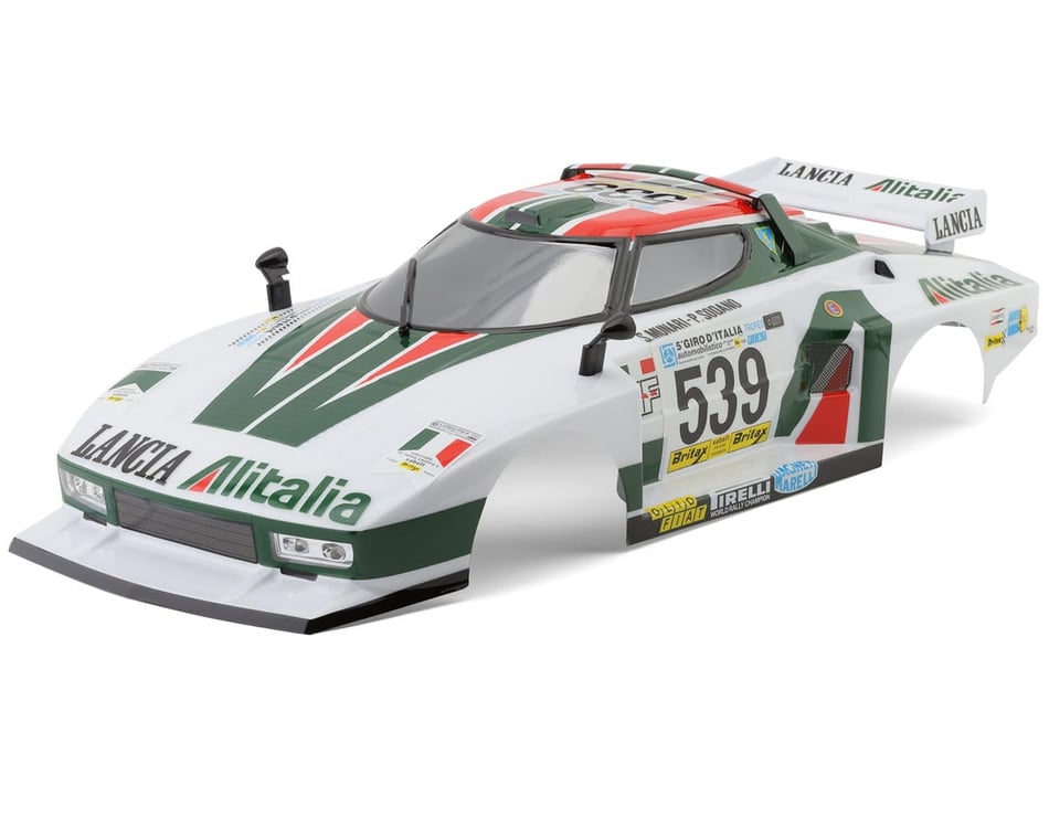 ホビーラジコン killerbody 1/10 RC BODY Alitalia Killerbody Lancia Stratos Giro D'Italia Pre-Painted 1/10 Touring