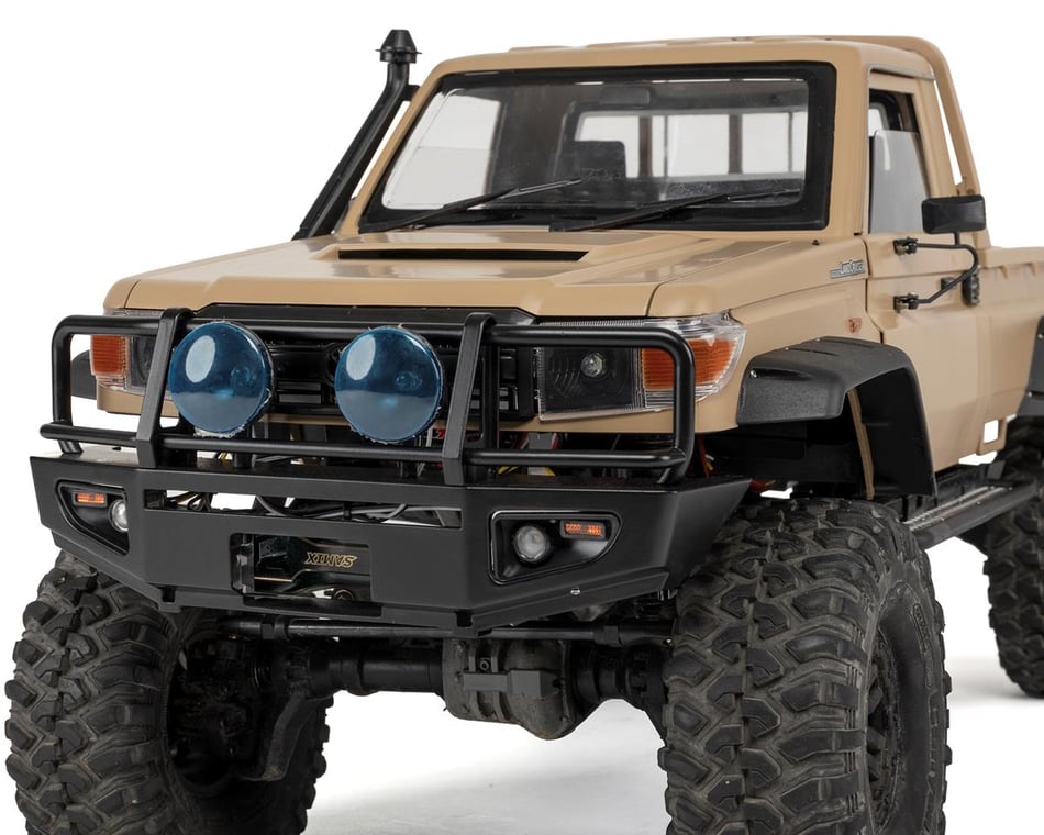 Paraurti Anteriore Con Luci LED Per Auto RC Traxxas 1/18 Trx4m K10 - Ricambio In Nylon Anti-urto