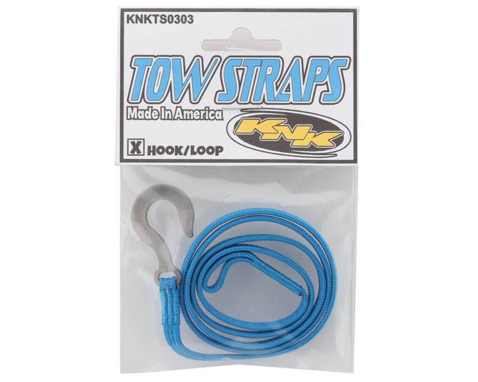 Team KNK Tow Strap and Hook (Neon Orange)