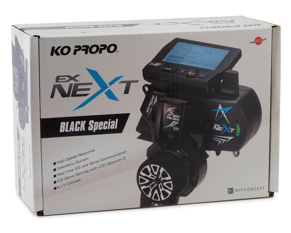 KO Propo EX-NEXT LDT Black SP 2.4GHz Radio System [KOP10746