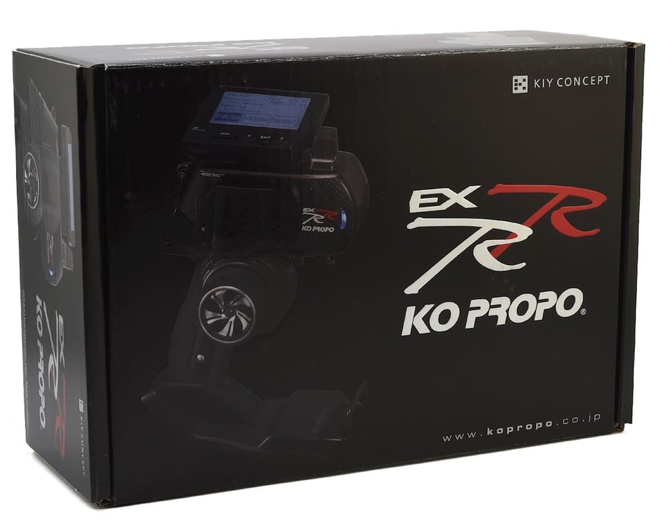 KO Propo EX-RR Drift Set 2.4GHz Radio Combo w/RSx3-one10 Ver.D