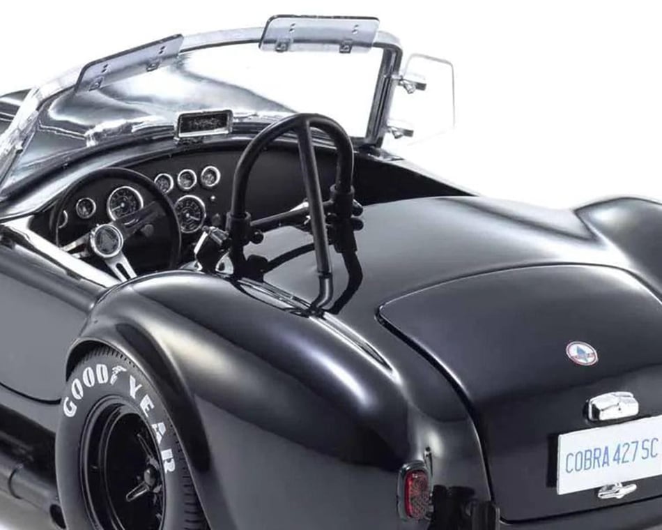 Kyosho 1/18 Shelby Cobra 427 S/C Diecast Model (Black) [KYO08047BK