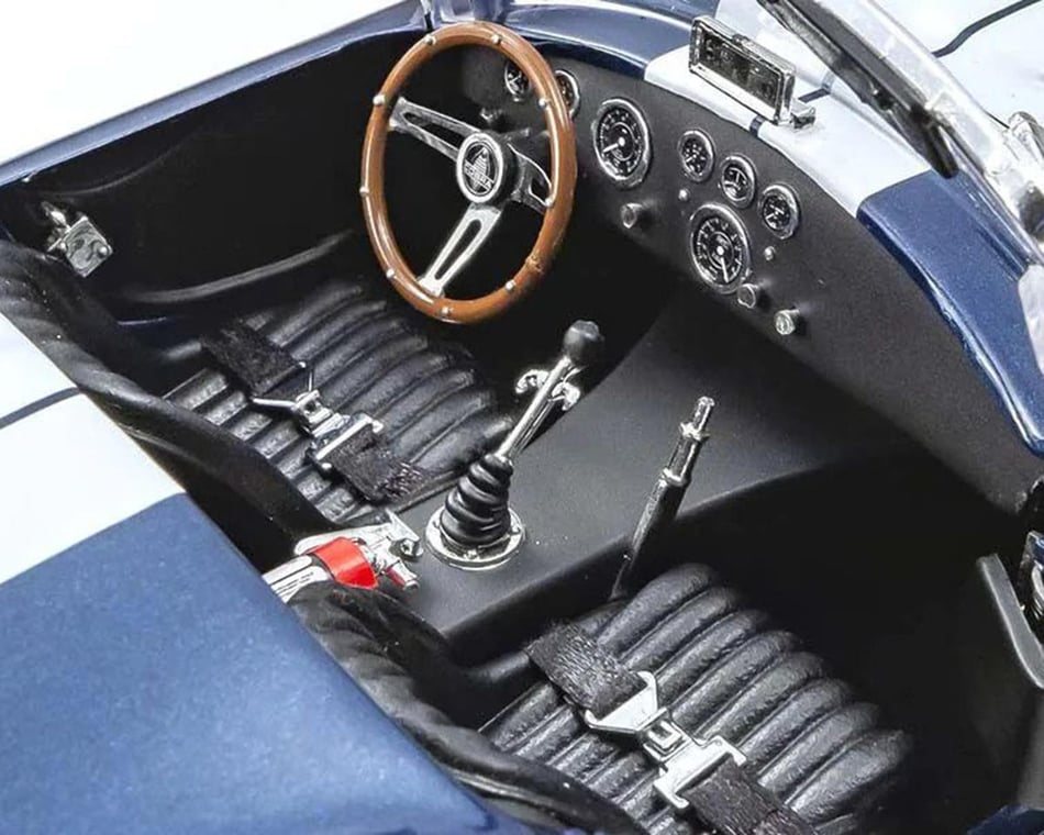 Kyosho 1/18 Shelby Cobra 427 S/C Diecast Model (Dark Blue