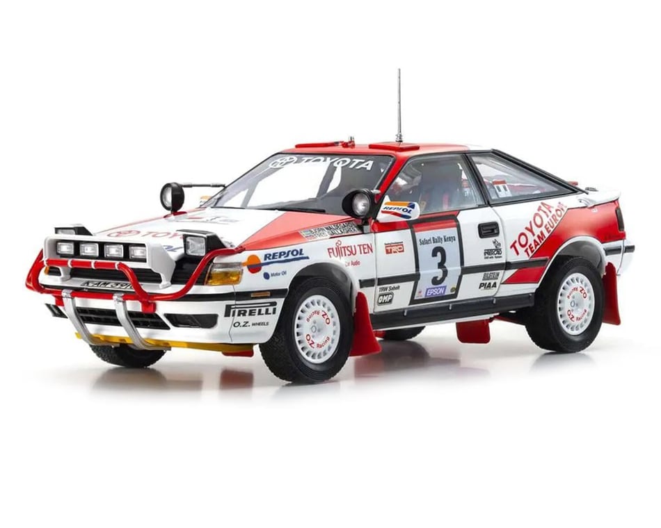 Kyosho 1/18 Toyota Celica GT-FOUR (ST165) 1990 Safari Diecast