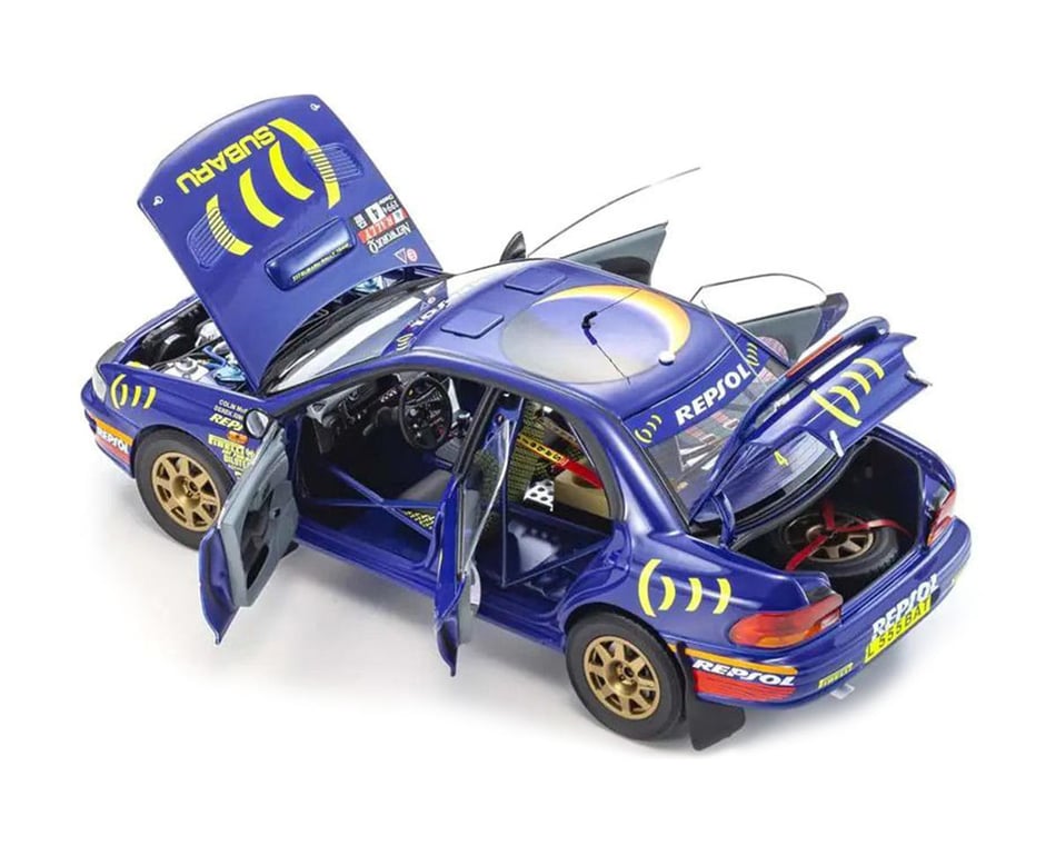 Kyosho 1/18 Subaru Impreza 1994 Race Diecast Model (#4) [KYO08962A