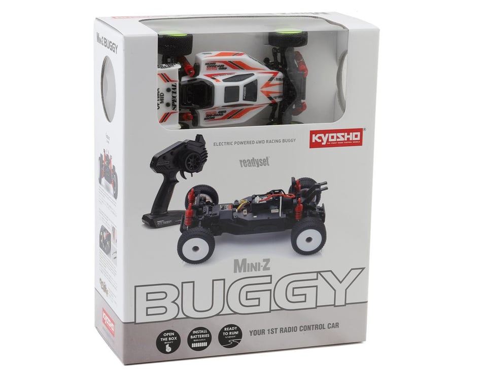 Kyosho MB-010VE Mini-Z Buggy Turbo Optima Readyset (White