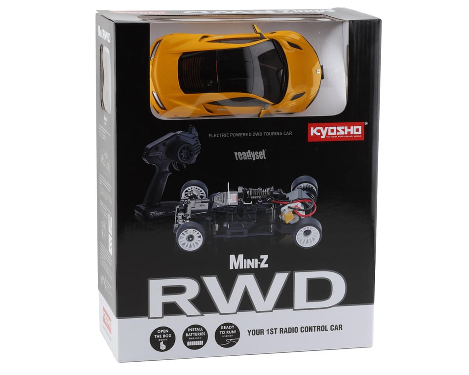 ホビーラジコン user_505c6f4b Kyosho MR-03 Mini-Z RWD ReadySet w/NSX 130R Body (Yellow Pearl