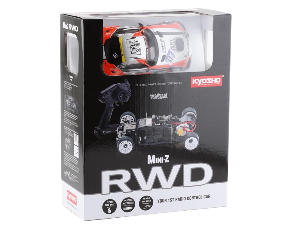 Kyosho MR-03 RWD Mini-Z ReadySet w/Mercedes-AMG GT3 No.47 24H Nurburgring  2018 & KT-531P 2.4GHz Radio