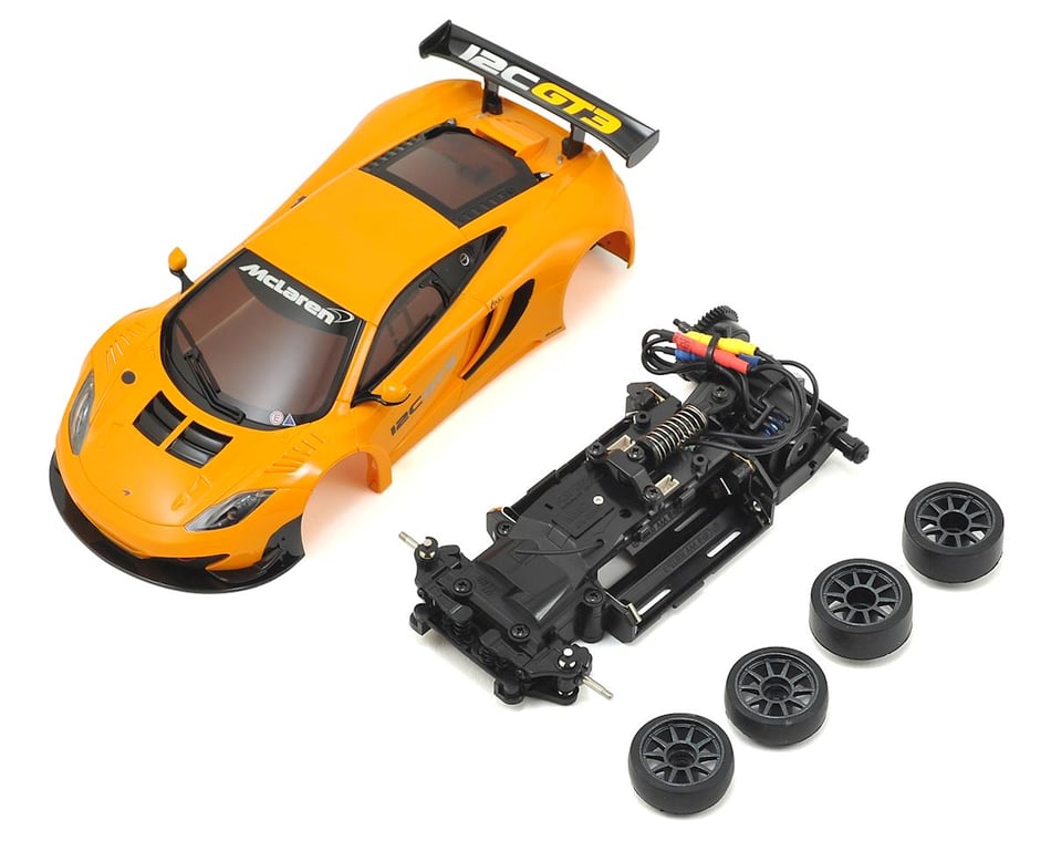 Kyosho MR-03VE Mini-Z Racer Chassis Kit w/BCS McLaren 12C GT3 2013