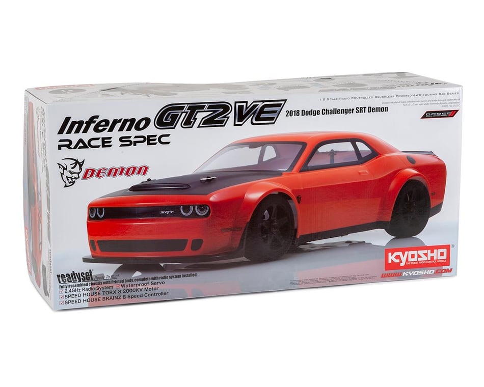 Kyosho dodge 2024 demon body