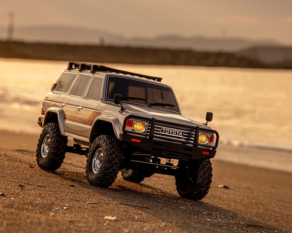Kyosho KC10 Toyota Land Cruiser 60 1/10 4WD ReadySet Brushed Rock