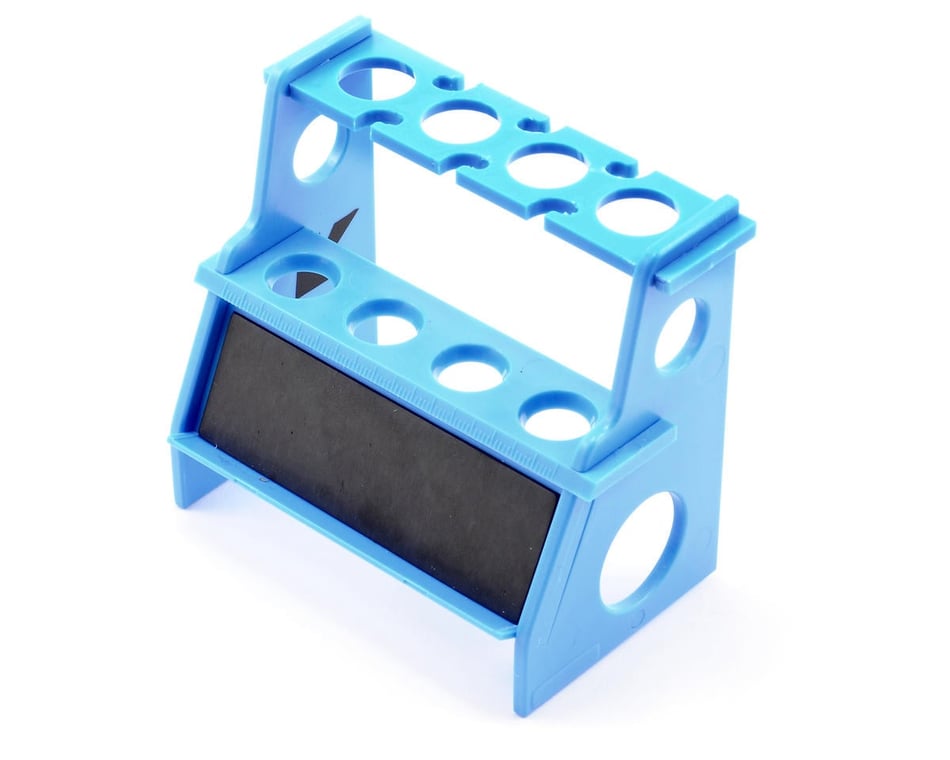 Kyosho Shock Absorber Holder w/Magnetic Strip (Blue) [KYO36218