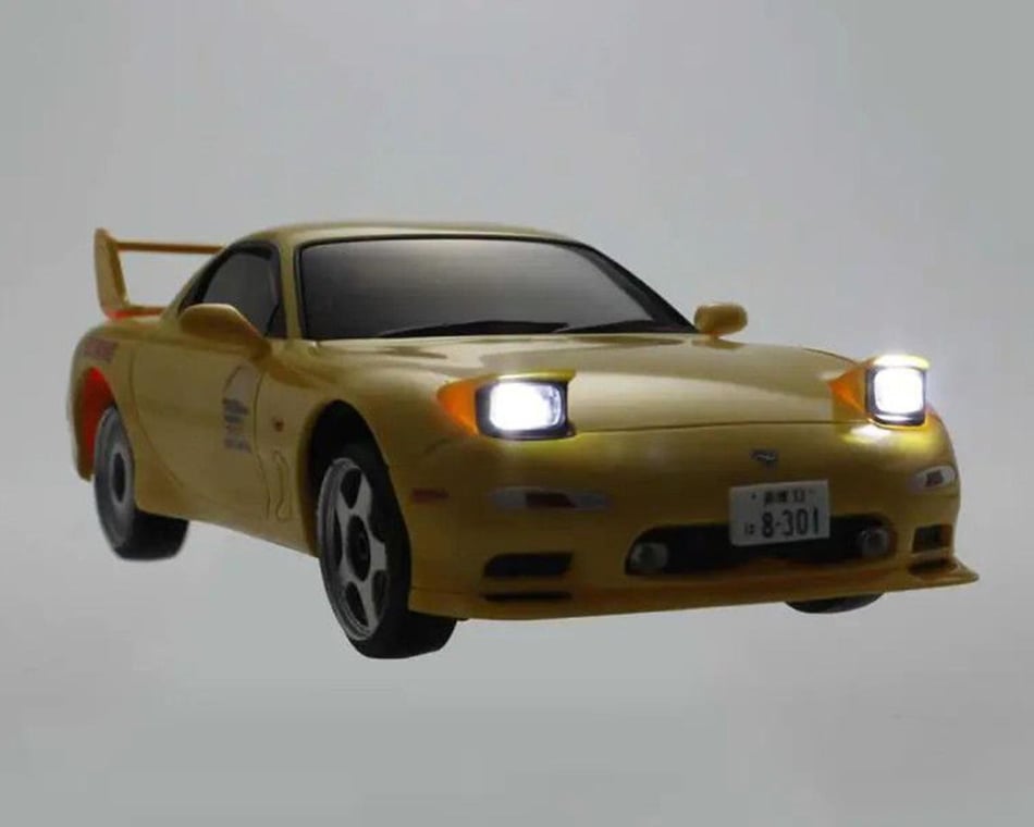 Kyosho First Mini-Z RWD ReadySet w/Initial D Mazda RX-7 FD3S Body (Yellow)  [KYO66603L] - HobbyTown