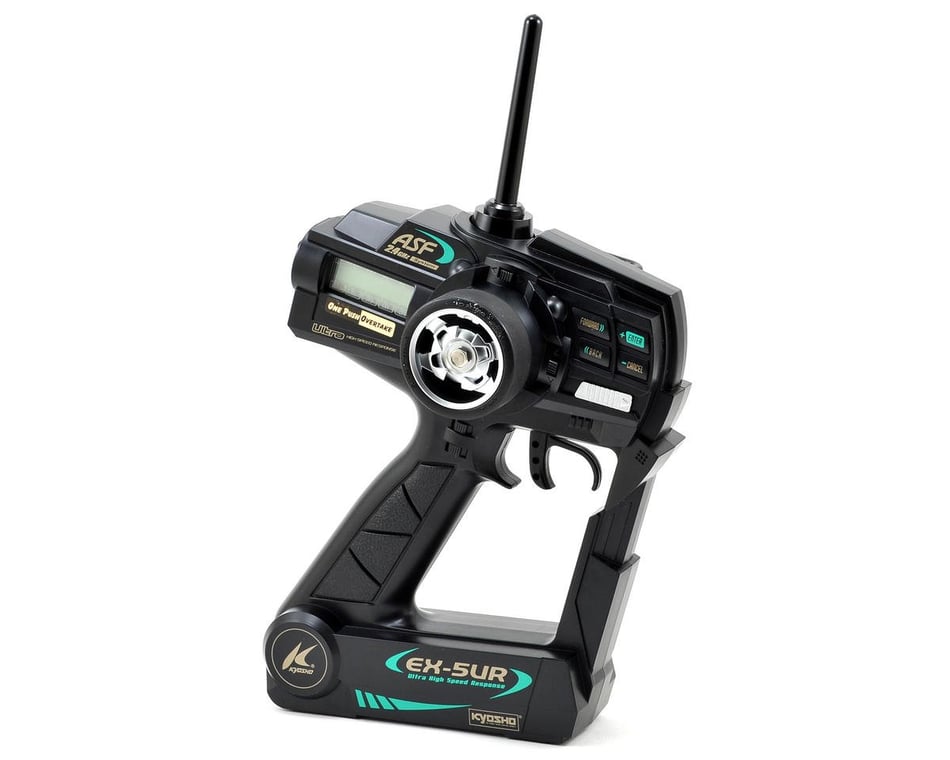 Kyosho Perfex Limited Edition EX-5UR ASF 2.4GHz 3 Channel Transmitter  (Black)