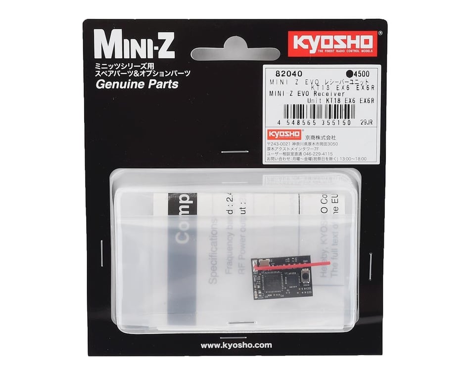 New Kyosho Mini-Z Evo Receiver Unit KT18 EX6 EX6R 82040