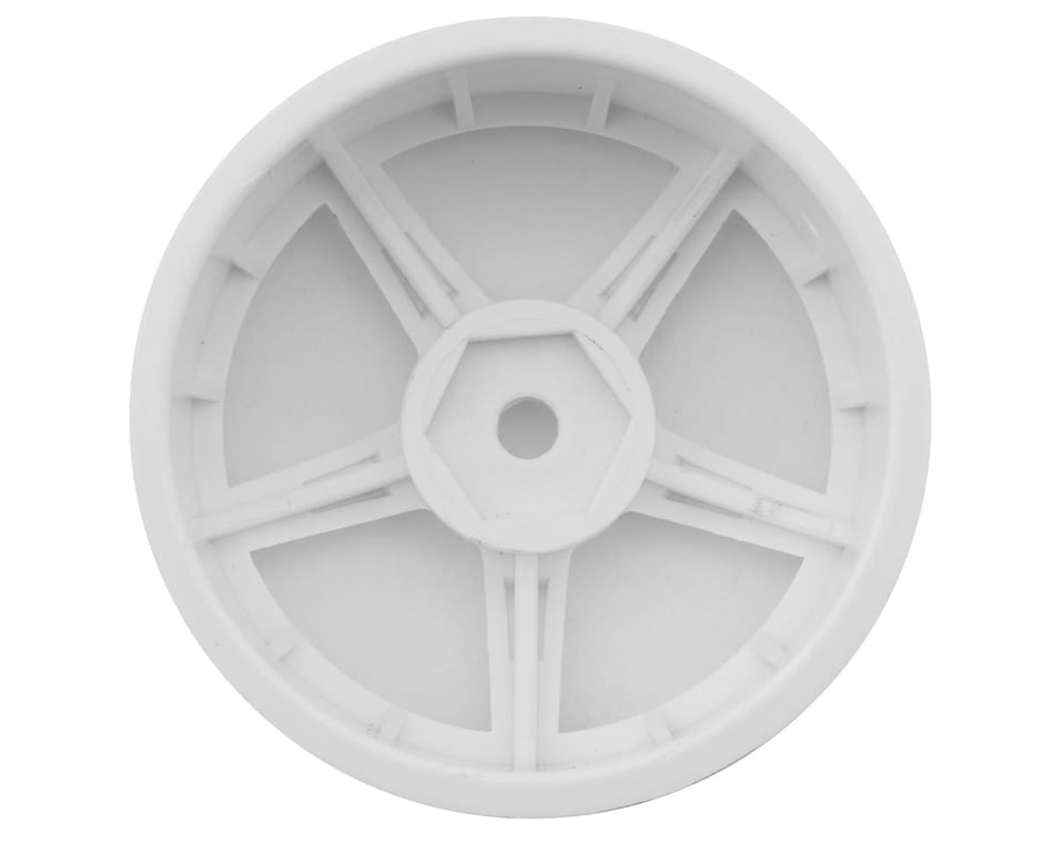 Kyosho Fazer MK2 5-Spoke TC On-Road Racing Wheels (White) (2