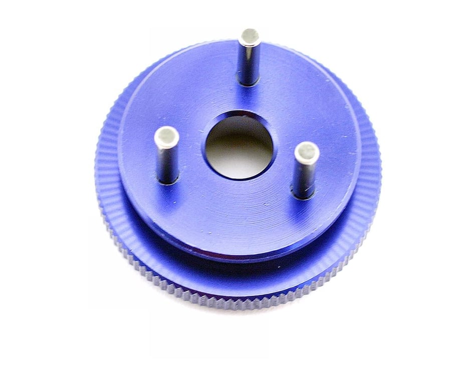 Kyosho 3-Shoe 34mm Blue Anodized Flywheel [KYOIFW110] - HobbyTown