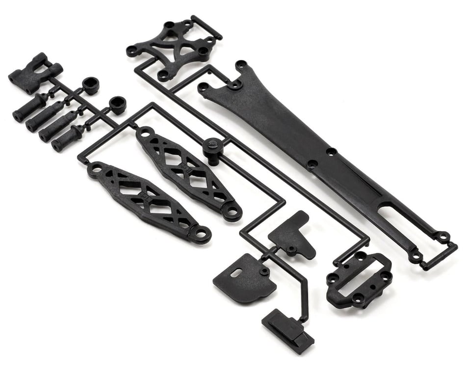 Kyosho Carbon Composite Upper Plate Set (ZX-5 FS2) [KYOLA264B