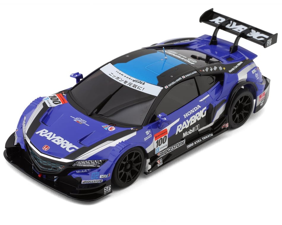 Kyosho Mini-Z MR-03 W-MM 2014 Raybrig NSX Concept-GT Pre-Painted Body  (Blue/Black) (98mm - LL)