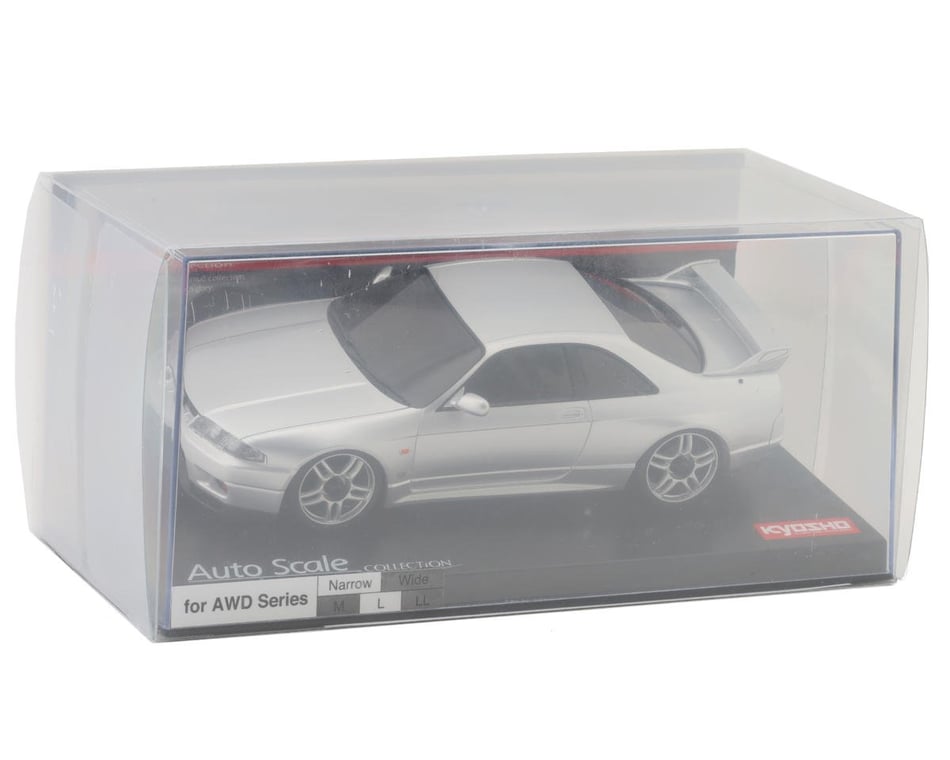 Kyosho Mini-Z MA-020 Nissan Skyline GT-R V.Spec R33 Pre-Painted Body  (Silver)