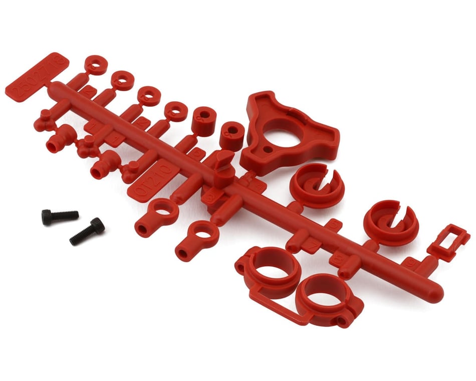 Kyosho Optima Shock Plastic Parts (Red) [KYOOT210RB] - HobbyTown