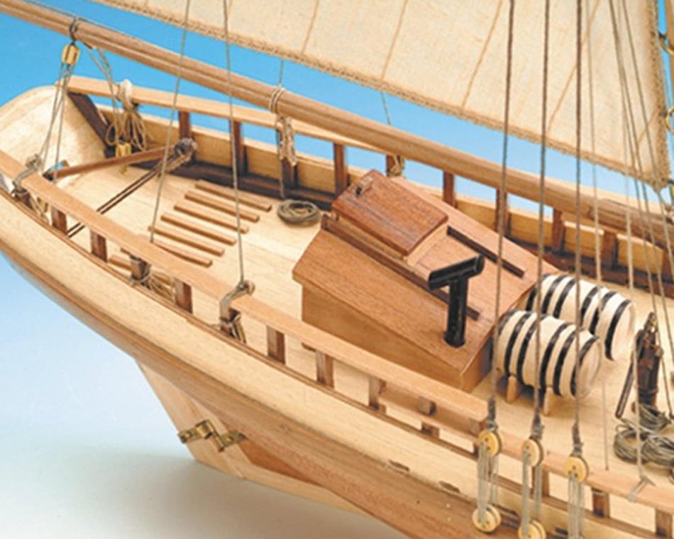 Acrylic Paints Set. Schooners Model Ships Virginia & Harvey