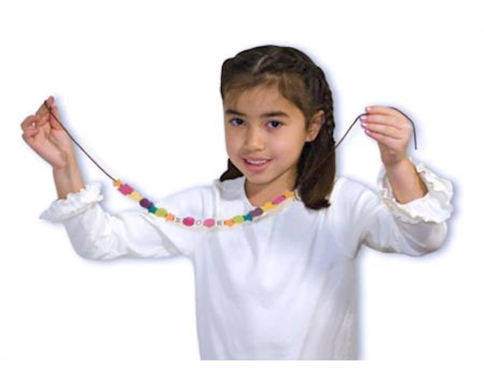 Melissa & Doug Wooden Stringing Beads