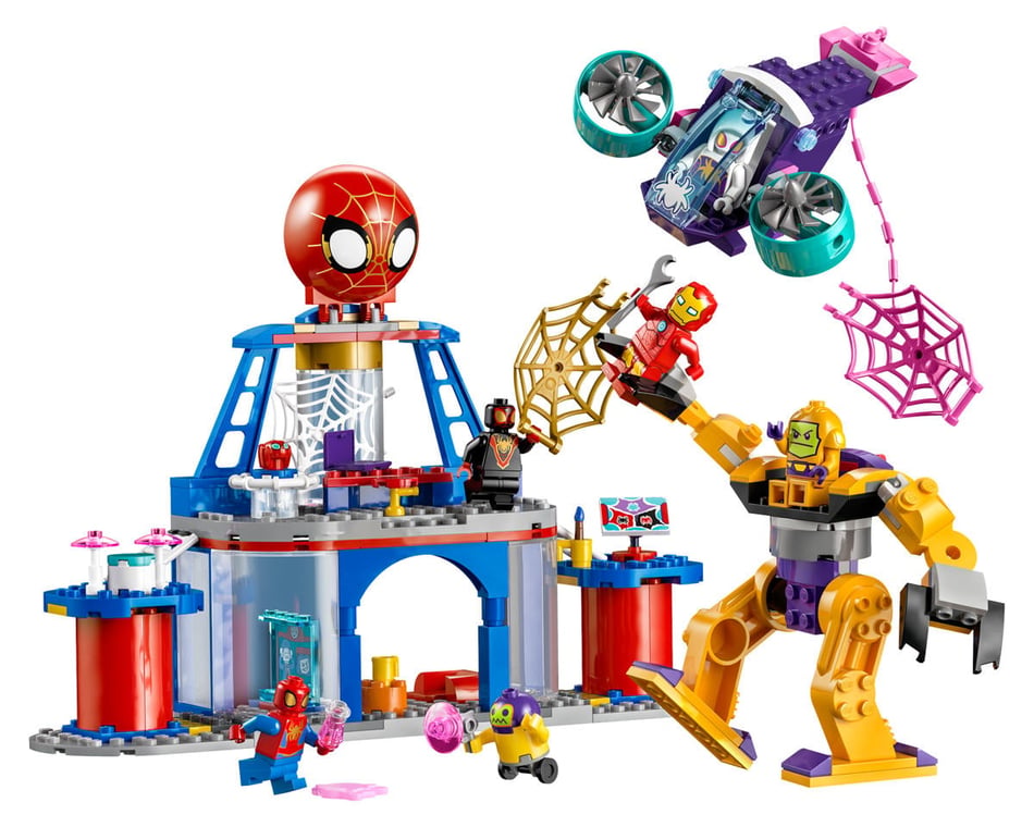 SPINNERS レコード　6枚セット LEGO Marvel™ Team Spidey Web Spinner Headquarters [LEG10794