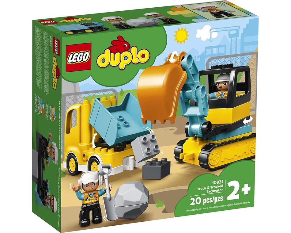 LEGO Duplo Truck Tracked Excavator Set LEG10931 HobbyTown