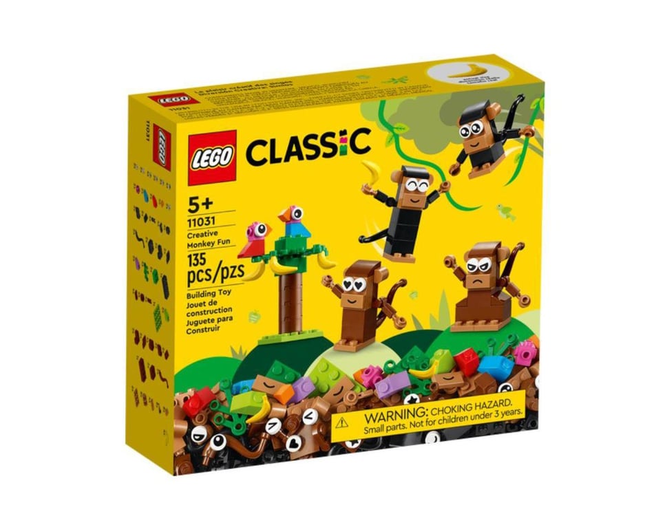 LEGO Classic Creative Monkey Fun Set [LEG11031] - HobbyTown