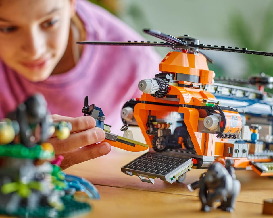 LEGO City Jungle Explorer Helicopter Set [LEG60437] - HobbyTown