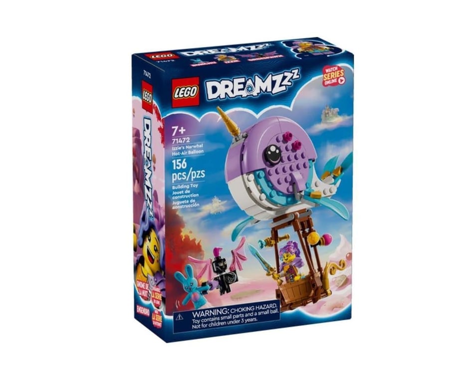 LEGO DREAMZzz Izzie's Narwhal Hot-Air Balloon Set [LEG71472