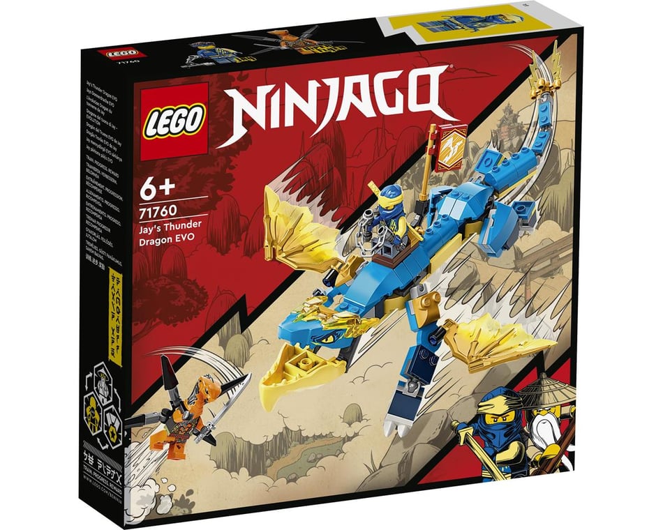 LEGO NINJAGO Jay’s Thunder Dragon EVO Set