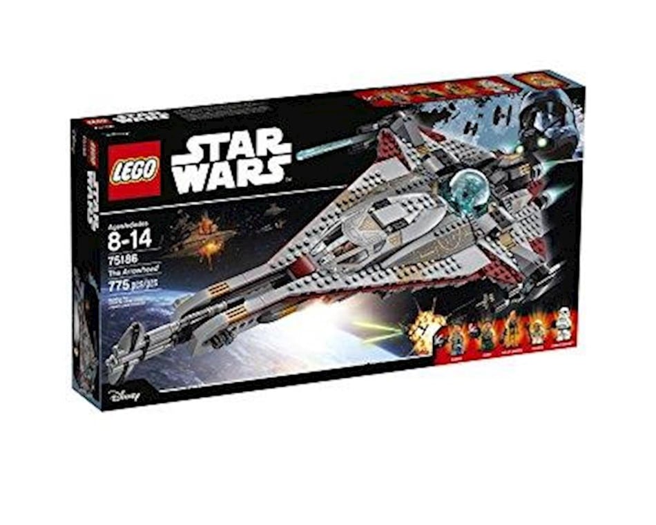 Lego star wars the arrowhead 75186 building kit sale