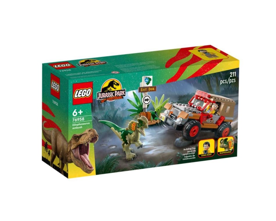 LEGO Jurassic World Dilophosaurus Ambush [LEG76958] - HobbyTown