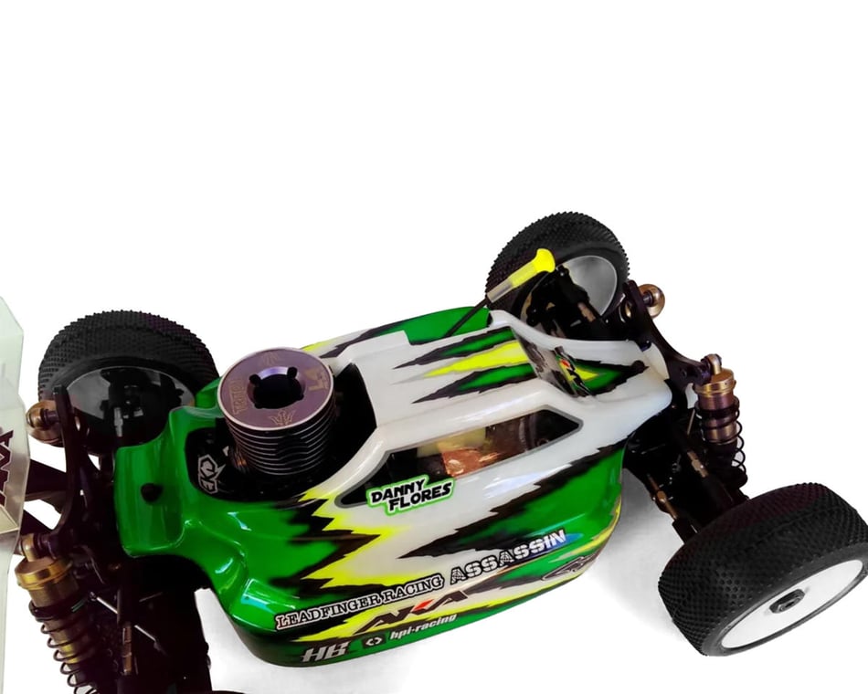 Leadfinger Racing HB Assassin 1/8 Buggy Body (Clear) (D816/D817