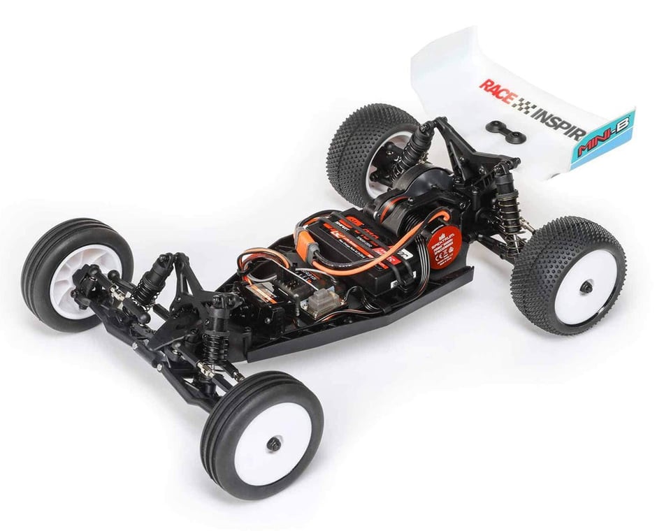 Losi Mini-B 1/16 RTR Brushless 2WD Buggy (Blue) w/2.4GHz Radio, Battery &  Charger
