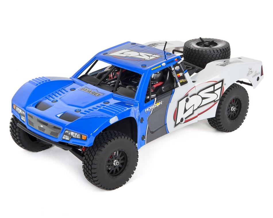 Losi Baja Rey 1/10 RTR Trophy Truck (Blue) [LOS03008T2] - HobbyTown