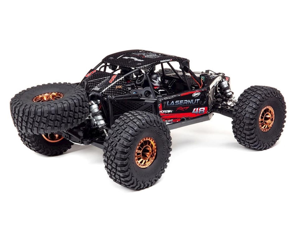 Losi Lasernut U4 1/10 4WD Brushless RTR Rock Racer (Black) w/2.4GHz Radio &  Smart ESC