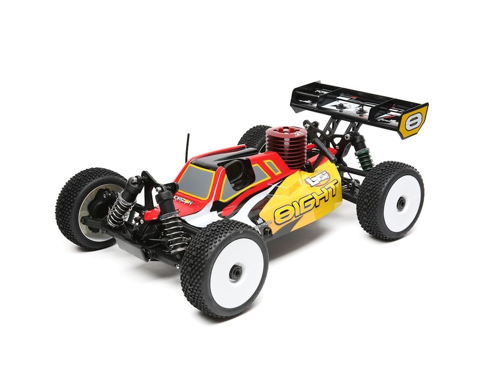 Losi 8IGHT Nitro 1/8 4WD RTR Buggy w/DX2E Radio [LOS04010] - HobbyTown
