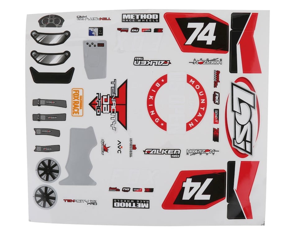 Parafanghi LOSI LOS230029 Per Rock Rey: Ricambi Originali Per Modellismo RC