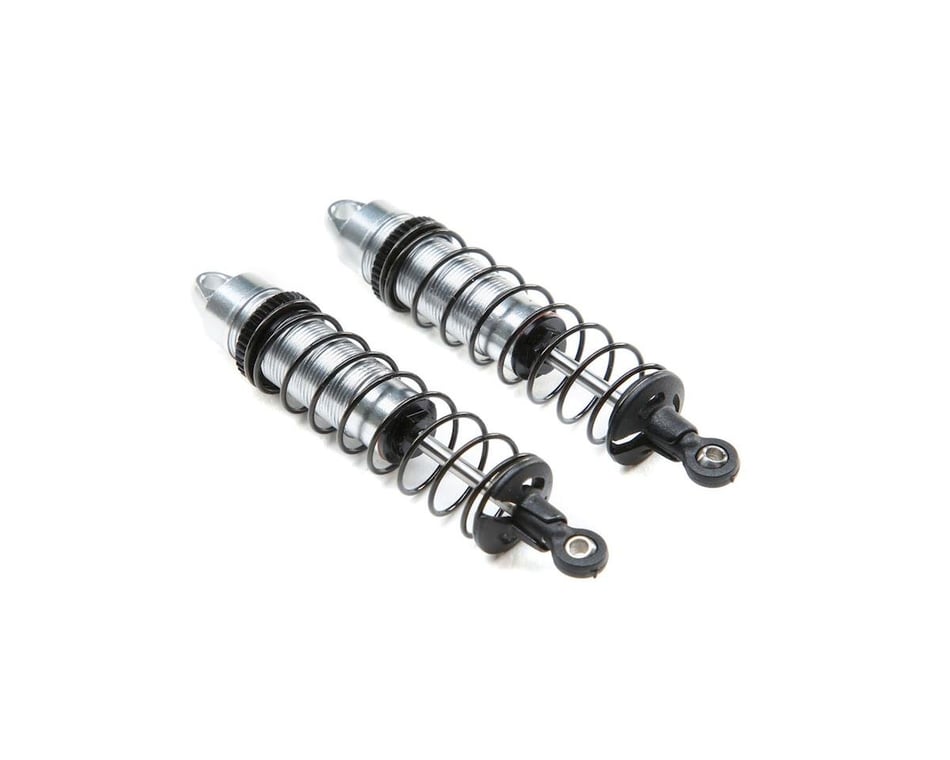 Losi Mini-T 2.0 Aluminum Rear Shock Assembly (Silver) (2