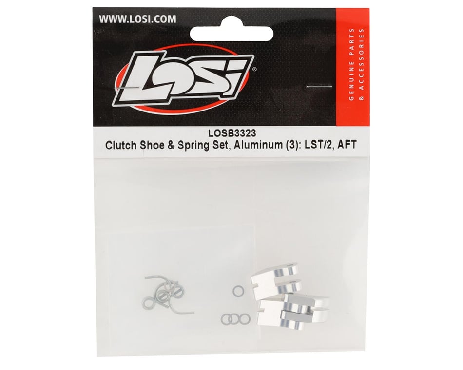 Losi Clutch Shoe & Spring Set Aluminum (3) (LST/2, AFT, MGB