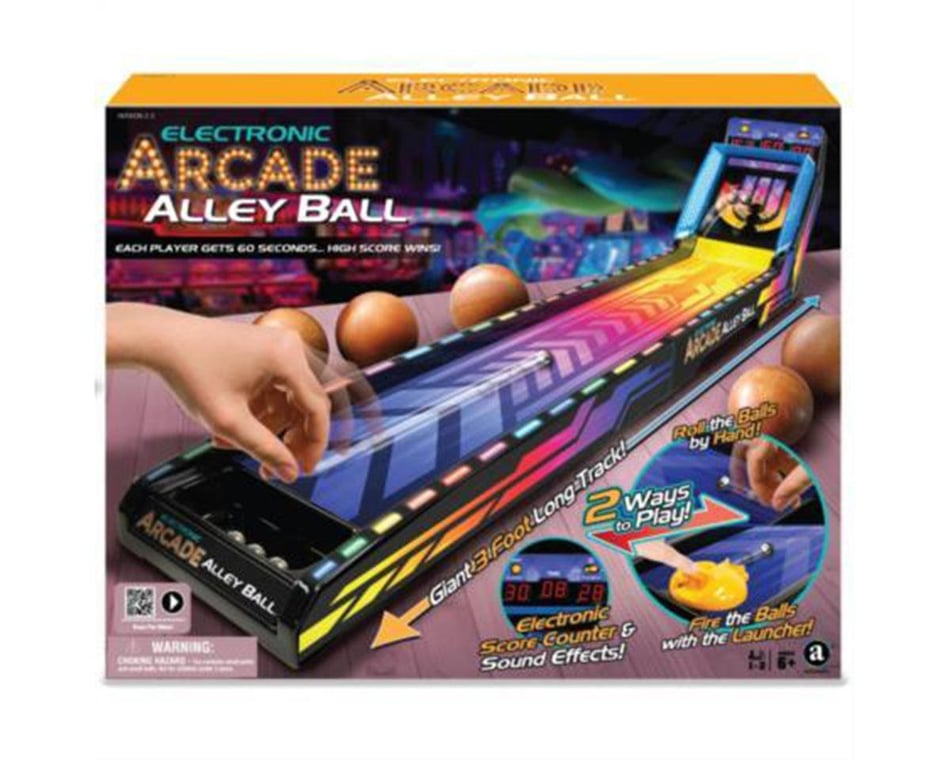 Merchant Ambassadors Electronic Arcade Alley Ball Game (Neon Series)  [MEBGA1903B] - HobbyTown