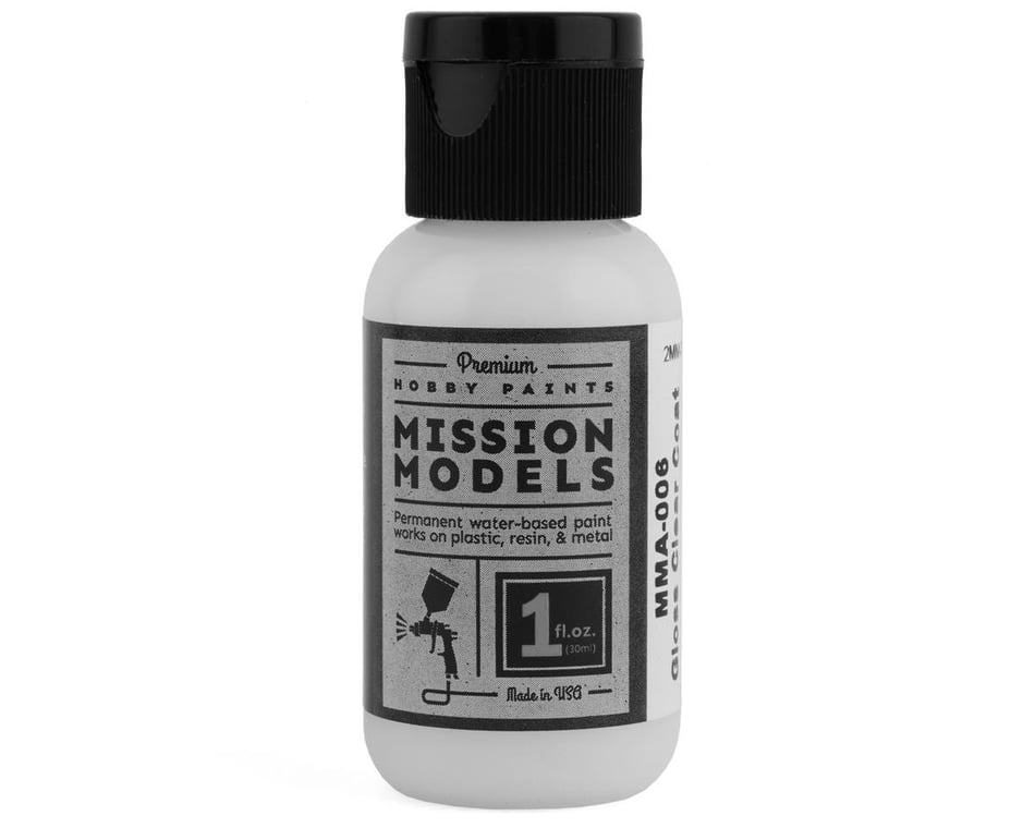 Mission Models Gloss Acrylic Paint Clear Coat (1oz) [MIOMMA-006] - HobbyTown