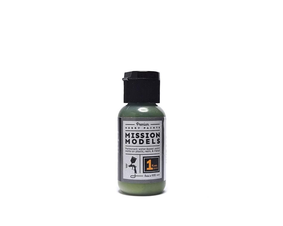 Mission Models MIOMMP-004 Acrylic Model Paint 1oz Bottle, Green - Small  Addictions RC