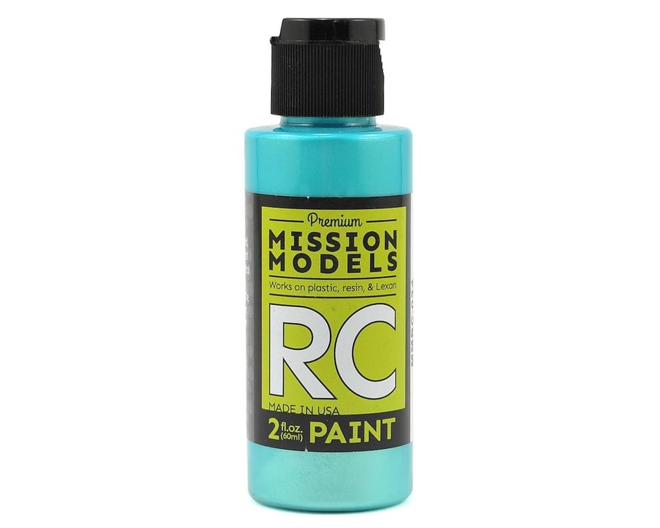 Mission Models MIOMMRC-034 - RC Paint 2 oz Bottle Iridescent Teal