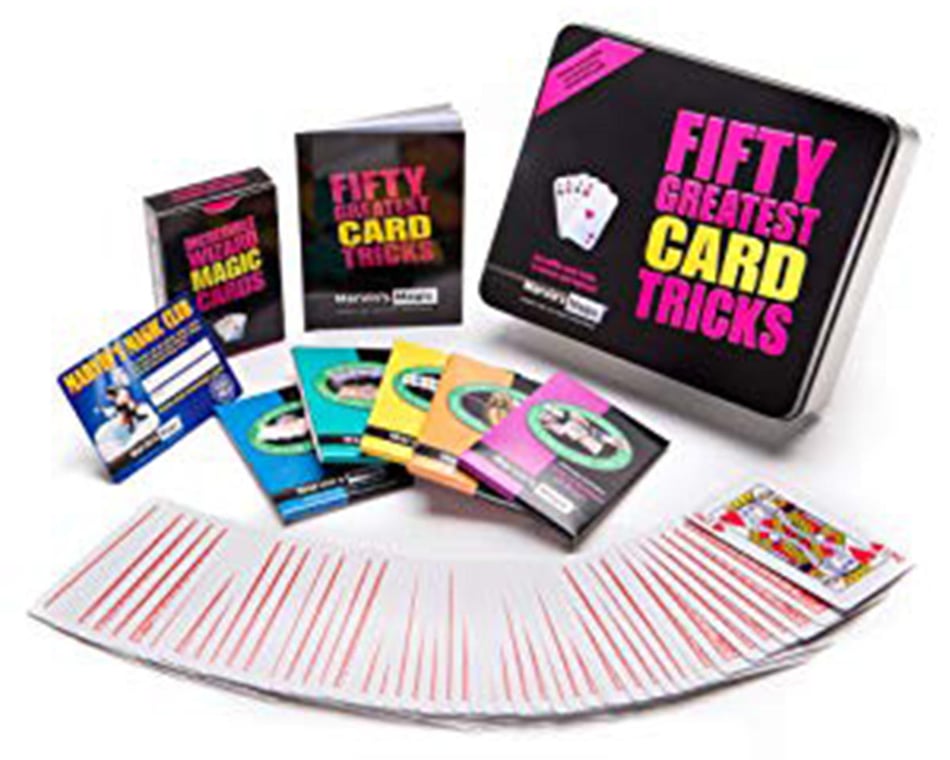 Marvin's Magic 50 Greatest Card Tricks Gift Tin [MMJMMT122