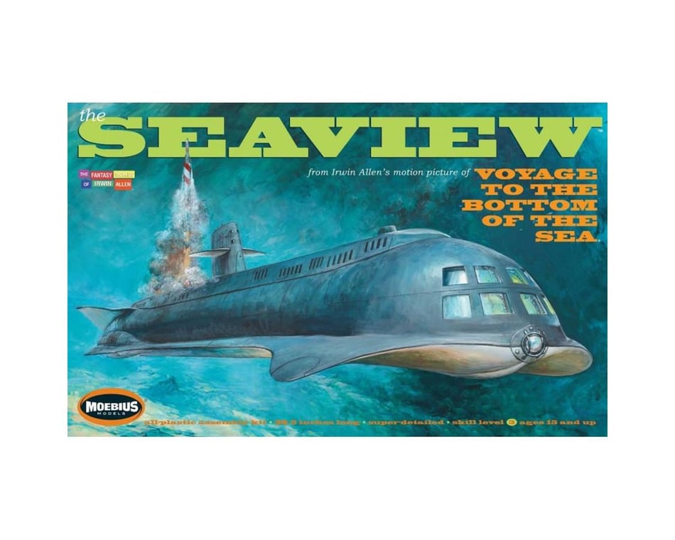 Seaview 1:350 Scale Model By Moebius