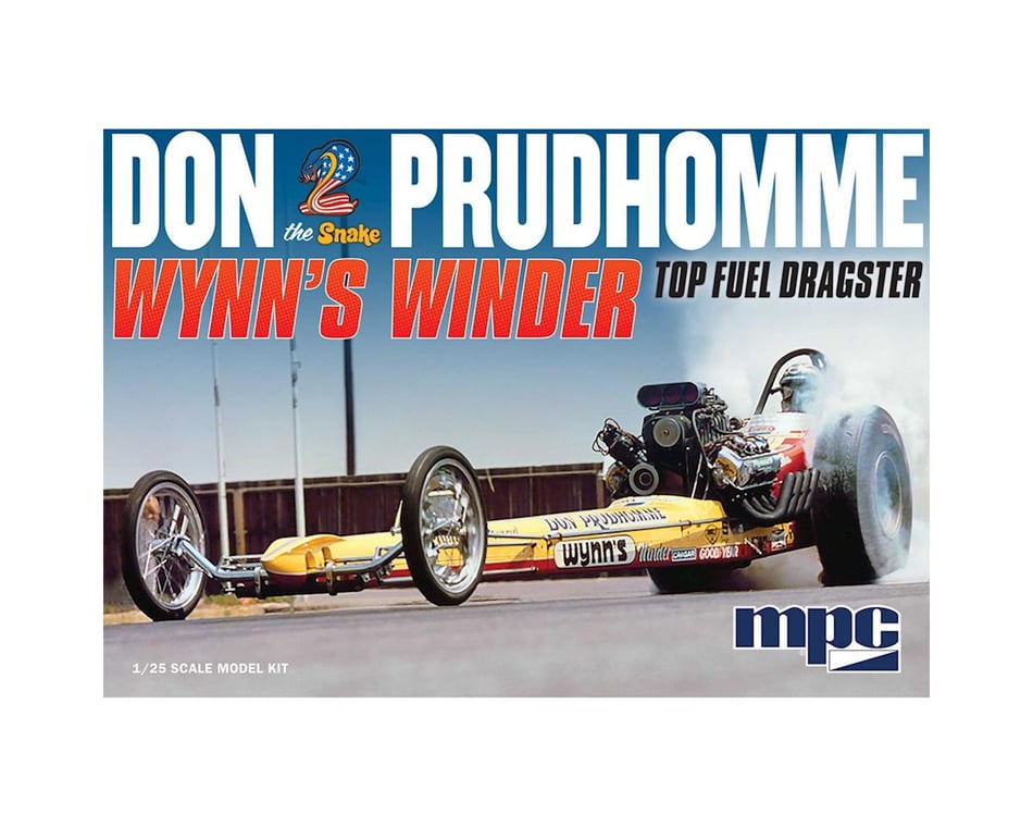 MPC Models MPC921 1/25 Wynns Winder Dragster Don Snake Prudhomme 